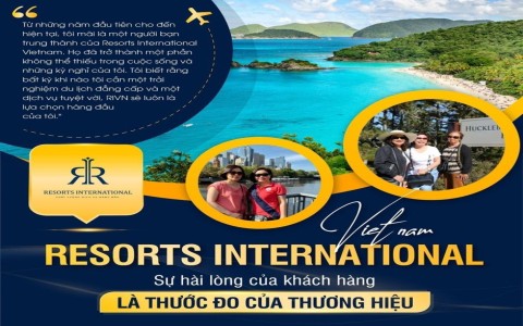 Resorts International được cấp đầy đủ giấy phép Lữ Hành