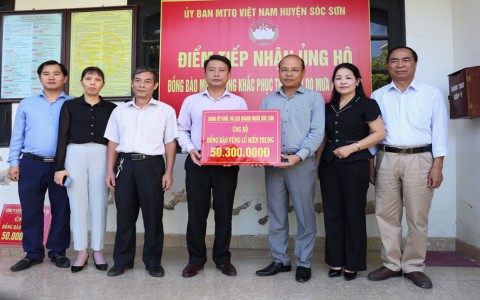 Những tấm lòng Hà Nội tiếp tục hướng về miền Trung