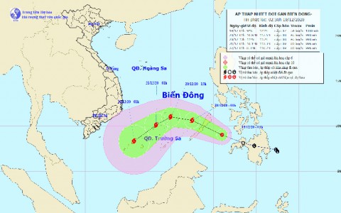 Bắc Bộ nhiệt độ tăng dần, xuất hiện áp thấp nhiệt đới gần bờ