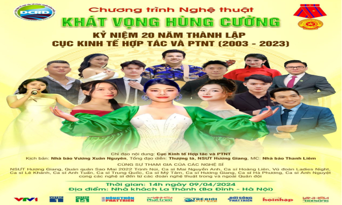 Chương trình Nghệ thuật “Khát Vọng Hùng Cường” lan tỏa thông điệp hội nhập và phát triển